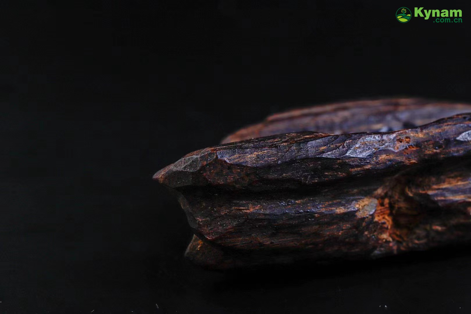 Wild agarwood material, formed by insect bites, forming a fragrant aroma 19.29g